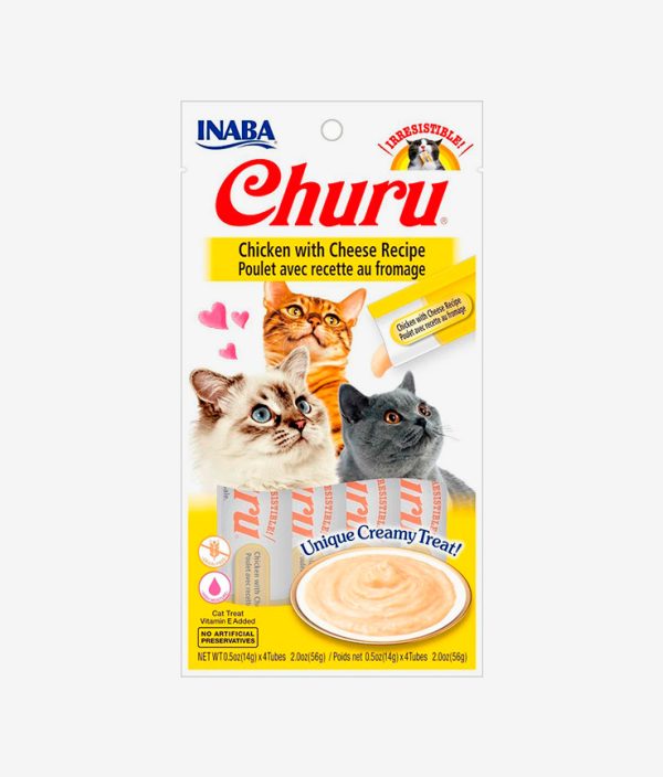 Snack puré para gatos marca Churu