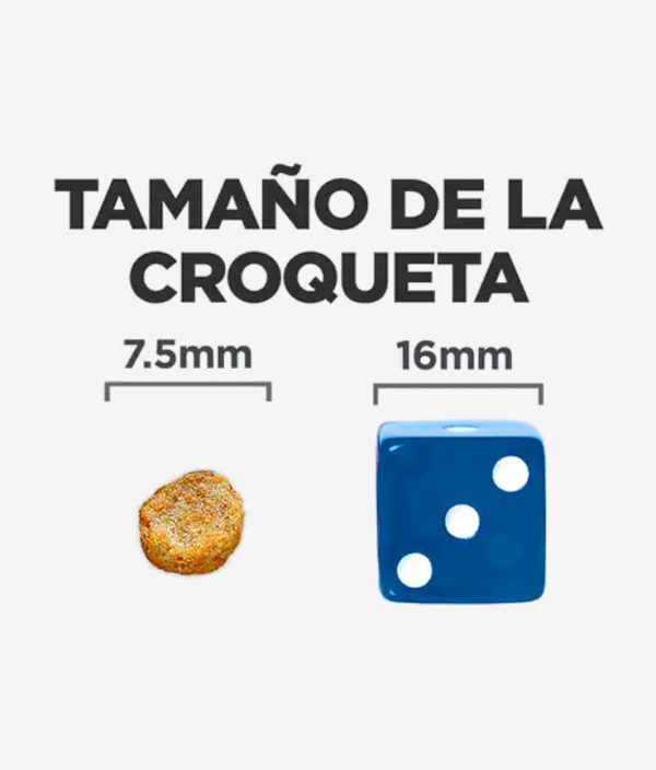 Tamaño de la croqueta en el pienso digestivo para perros de Hill's