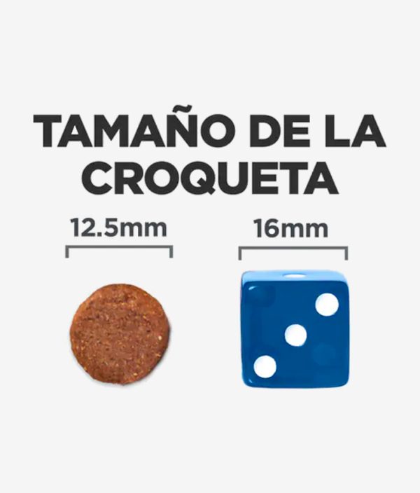 Tamaño de la croqueta en el pienso digestivo para perros de Hill's