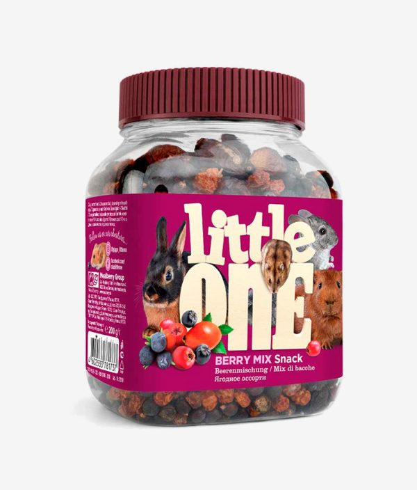 Snack berry mix marca Little One para animales exóticos