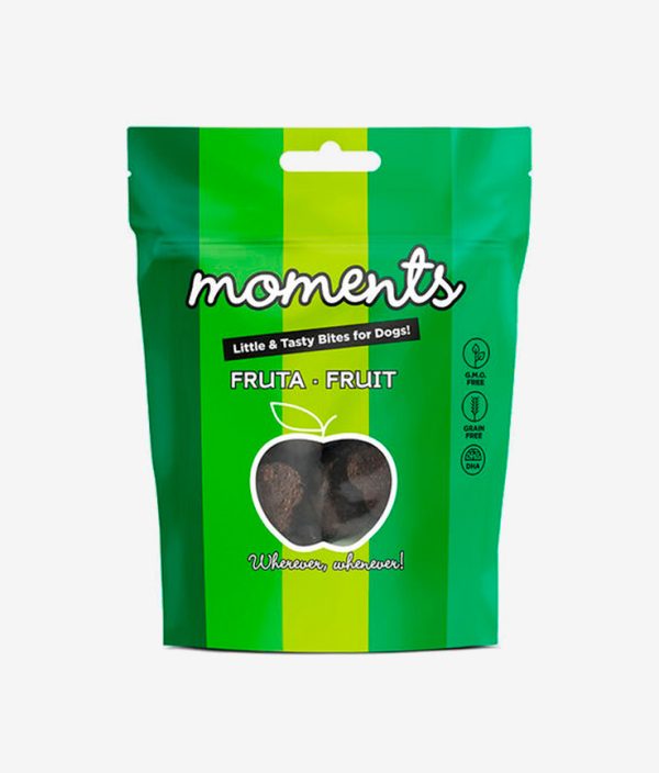 Snack para perros marca Moments