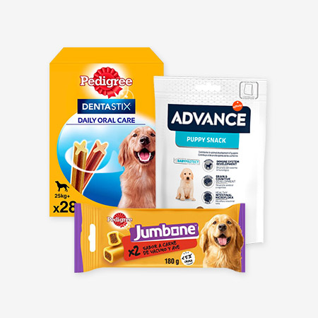 Categoría snacks para perros